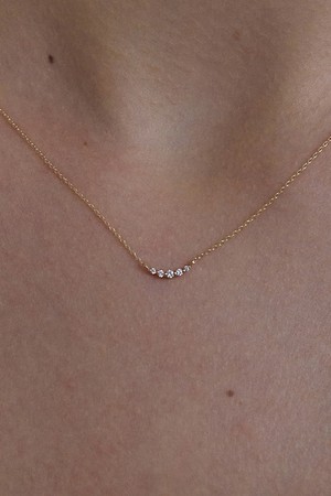 14k 에테레 큐빅 목걸이