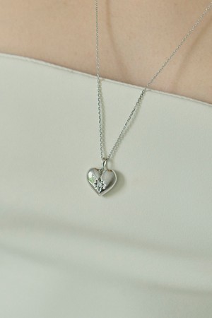 925silver 토브 하트 목걸이