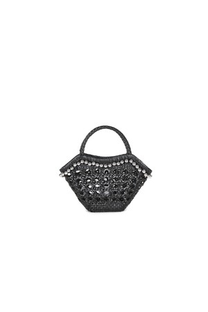 LIP TOTE BAG [BELL BLACK]