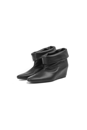 [240 size 7/6 예약배송] CUFF BOOTS [BLACK]