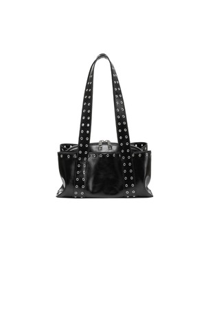 SHELL DUFFEL MINI [BLACK EYELETS]