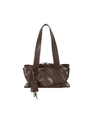 SHELL DUFFEL MINI [POLISH WOOD]