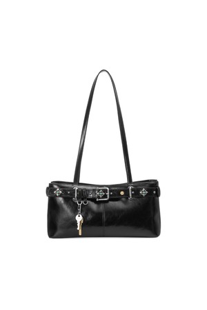 SHOULDER BROCLE [BLACK GEMSTONE]