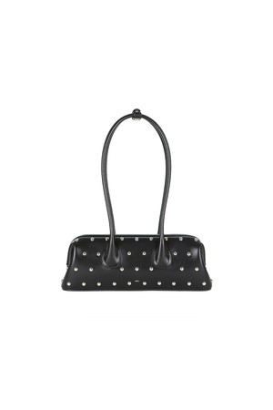 BOAT WIDE MINI [BLACK STUD]