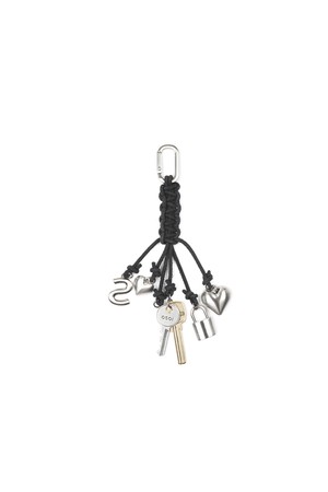 ROPE KEY RING [CHARCOAL]
