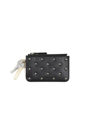 CARD HOLDER WALLET [BLACK STUD]