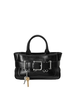 TOTE BROCLE MINI [STONE BLACK]