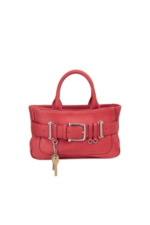 TOTE BROCLE MINI [AGED RED]