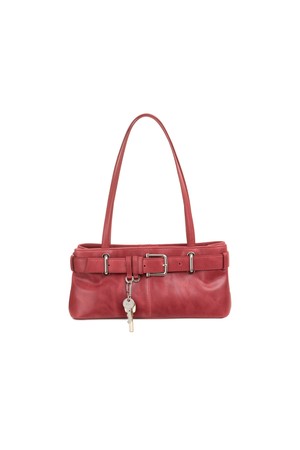SHOULDER BROCLE MINI [AGED RED]