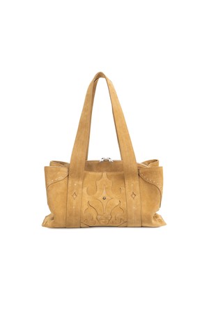 SHELL DUFFEL [TOFFEE FRINGE]