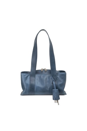 SHELL DUFFEL MINI [AGED BLUE]