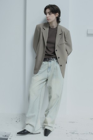 Celly oversized blazer(beige)