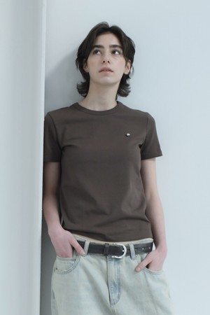 Vive half-t-shirt(Brown)