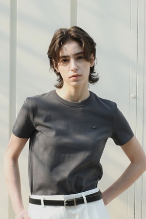 Vive half-t-shirt(Charcoal)