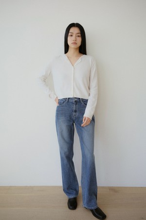 Null straight denim (Blue)