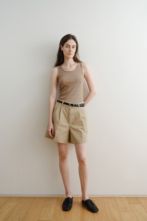 Posy half pants (Beige)