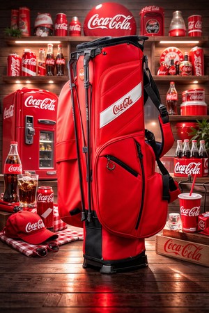 [P&A]COCA-COLA Limited Golf Bag_RED-a