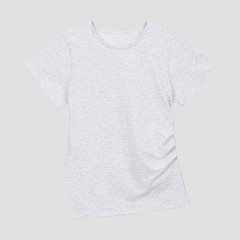 언발 셔링 반팔티 (8colors)-a