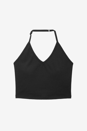 브이넥 홀터 브라탑 (4colors)
