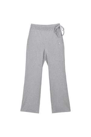 골지 밴딩 트레이닝 팬츠 (4colors)_GREY-a