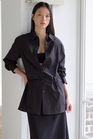 Drawline shirt (Black)