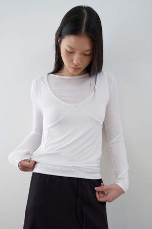 V-Lane Sleeveless (Ivory)
