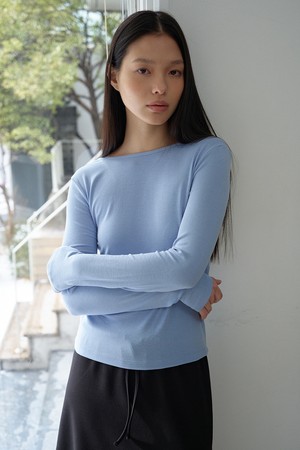 Reverse Tee (Skyblue)