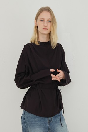 Autumn Line Blouse (Black)