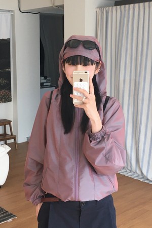 Single-layer Wind Jumper(PINK)