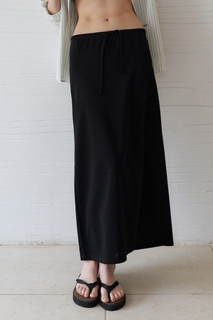 5/26 예약배송_Summer Ease Skirt (Black)