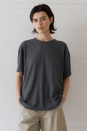 Cut-Off Loose Tee (Gray)
