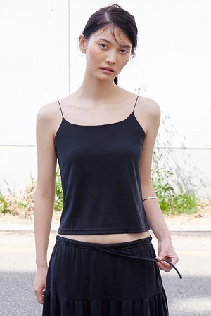 Soft Modal Sleeveless (Black)