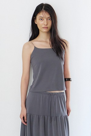 Soft Modal Sleeveless (Dark Gray)