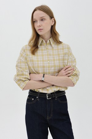 Classic Check Shirts_Yellow