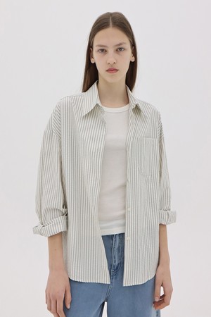 Amber Stripe Shirts_Oat