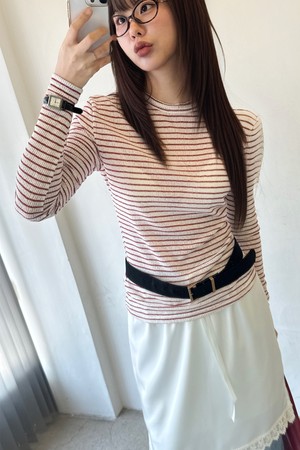 Layered Stripe T(2Color)
