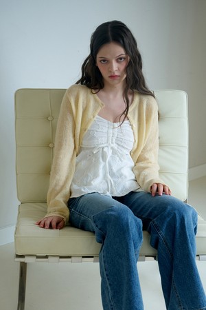 Pluna Alpaca Knit Cardigan(3Color)