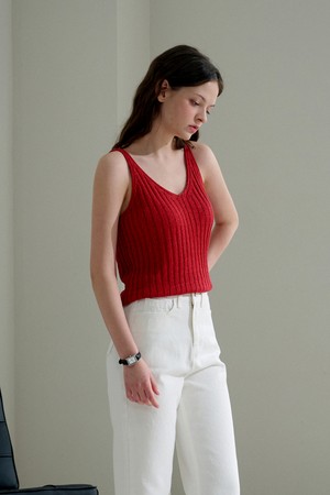 Reversible Sleeveless Knit(3Color)