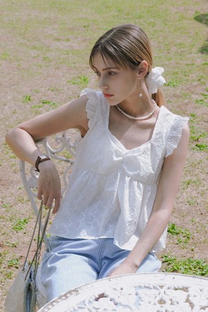 Lace String top (2Color)
