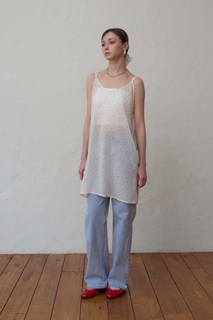 Slit layered dress (2Color)