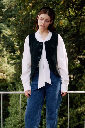 Classic Ribbed Vest (2Color)