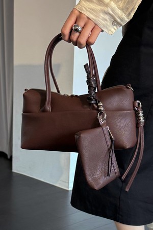 MARTIN BAG SMALL COW LEATHER BROWN 마틴백 스몰 소가죽 브라운