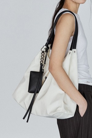 MERRY BAG NYLON IVORY 메리백 나일론 아이보리