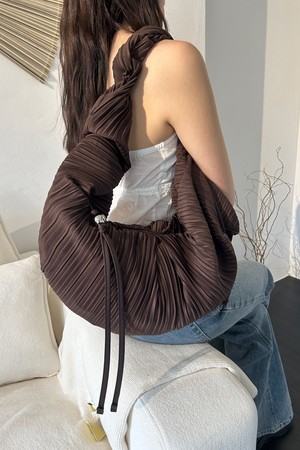 LUVITS BAG LARGE BROWN 러비츠백 라지 브라운
