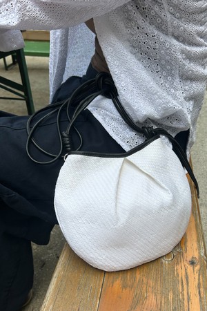COCO BAG RAFFIA WHITE 코코백 라피아 화이트