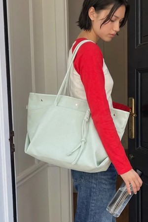 NOA BAG LARGE TWILL MINT 노아백 라지 트윌 민트