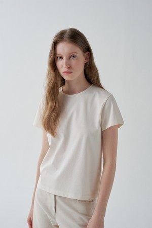 Noa Silket T-Shirt_Light Yellow