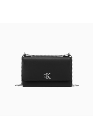 [CK ACC][공식] 여성 CKJ 미니멀 모노그램 플랩 체인 숄더백 DH2806 UB1