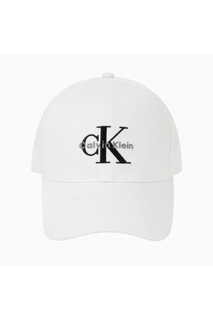 [CK ACC] [공식] 남녀공용 CKJ 모노그램 엠브로이더리 볼캡 4G5004G YAF