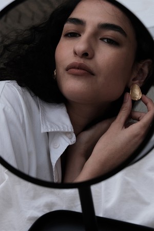 Molded Earrings (gold)